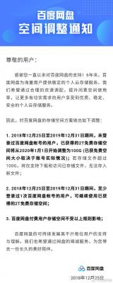 现在知道还不晚百度网盘的容量怎么变少了？