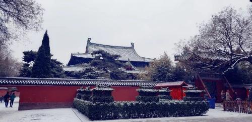 一下雪石家庄就变成了……