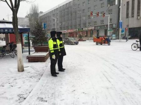 张家口“雪警”来了