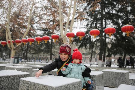 石家庄迎降雪