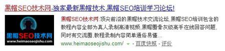 [黑帽seo视频教程]seo网站优化基本操作